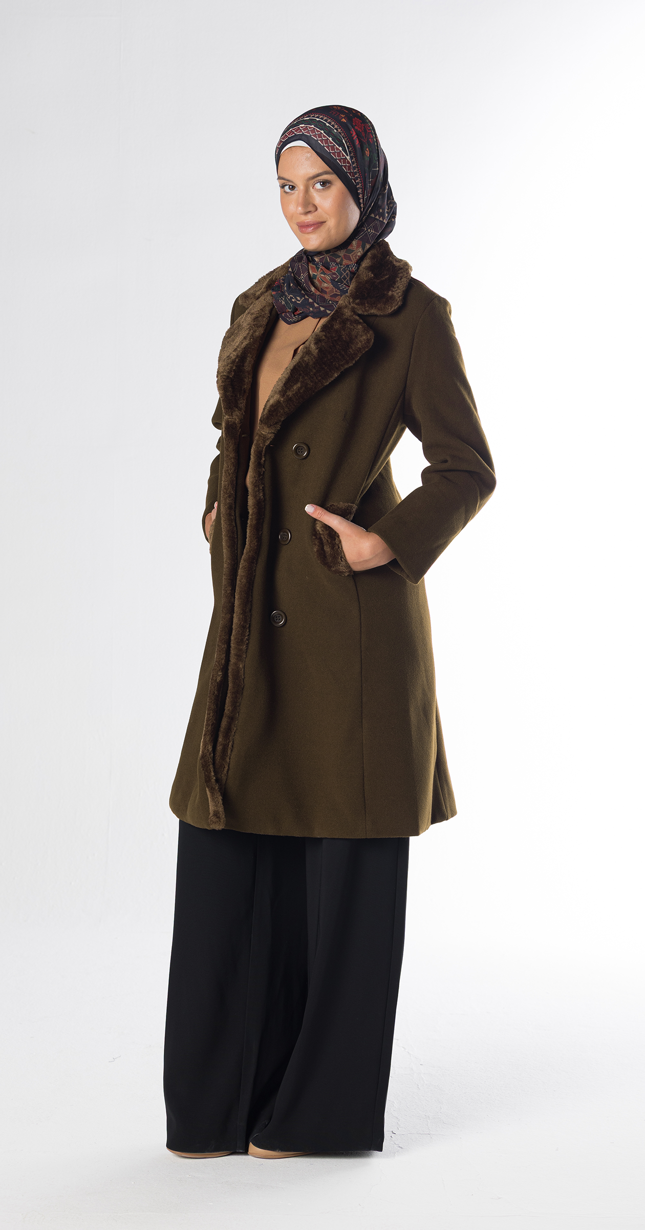 Elegans Farwa Coat