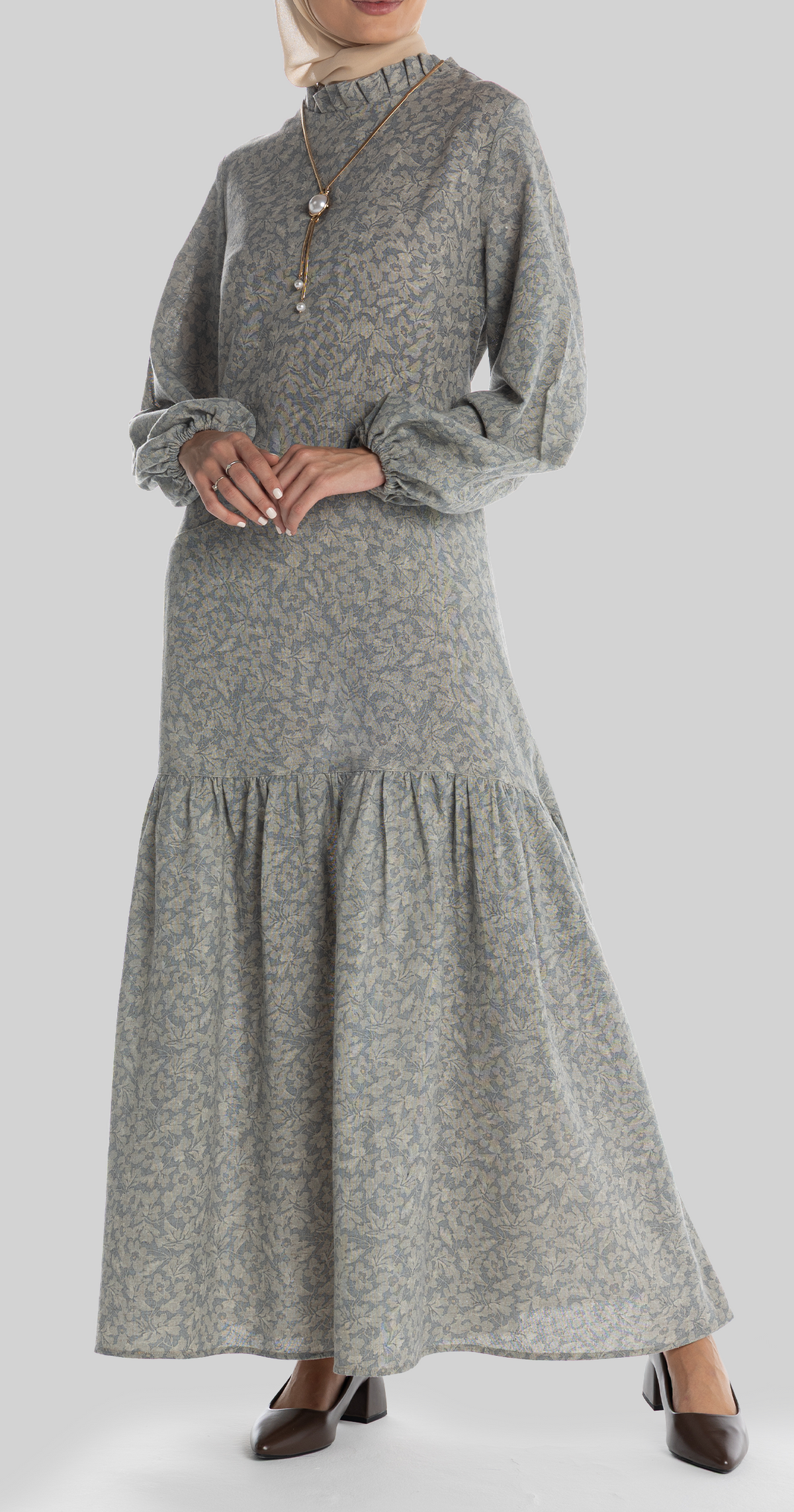 Rana Dress [Grey Rose]