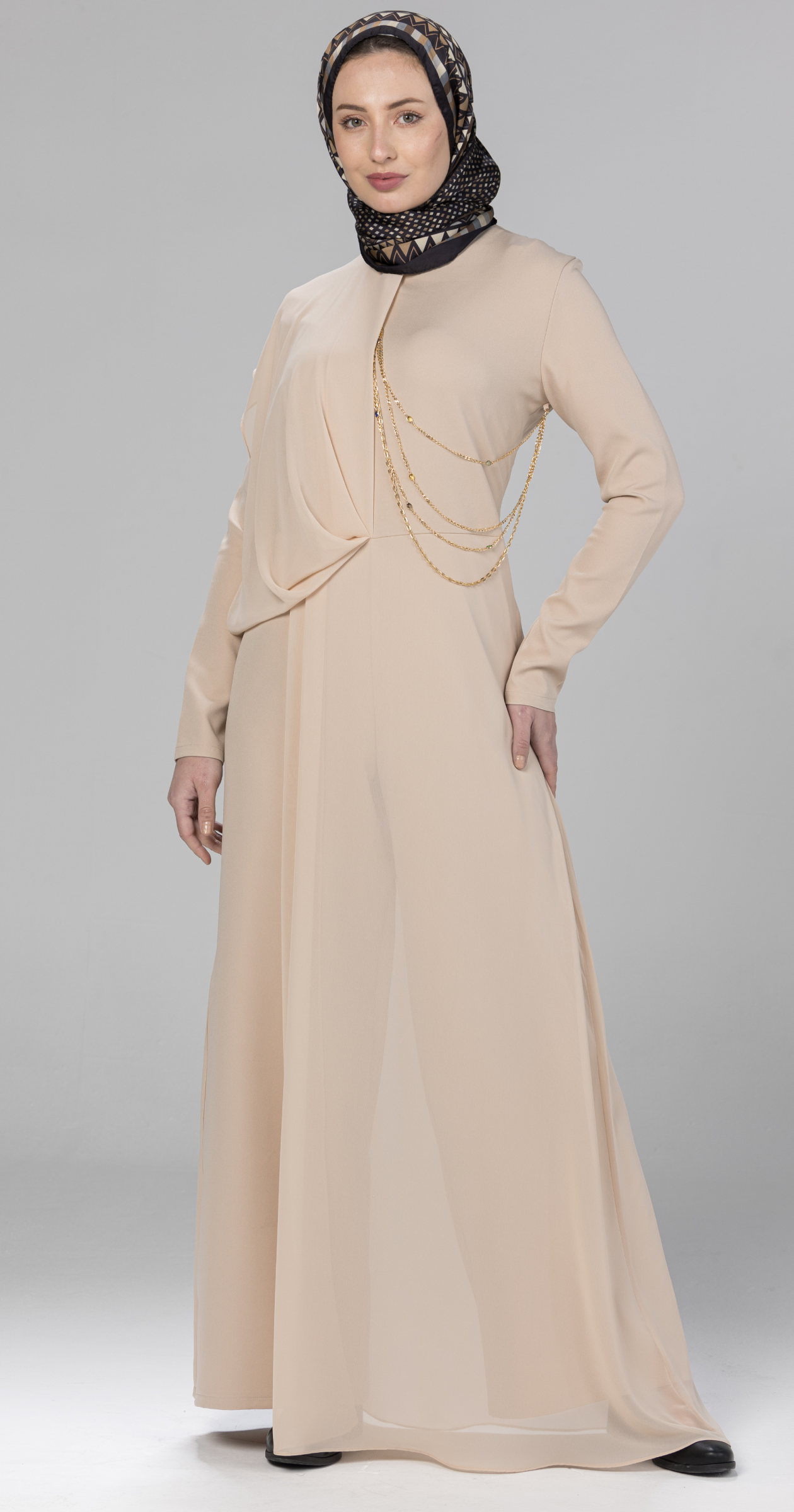 Draped Jumpsuit