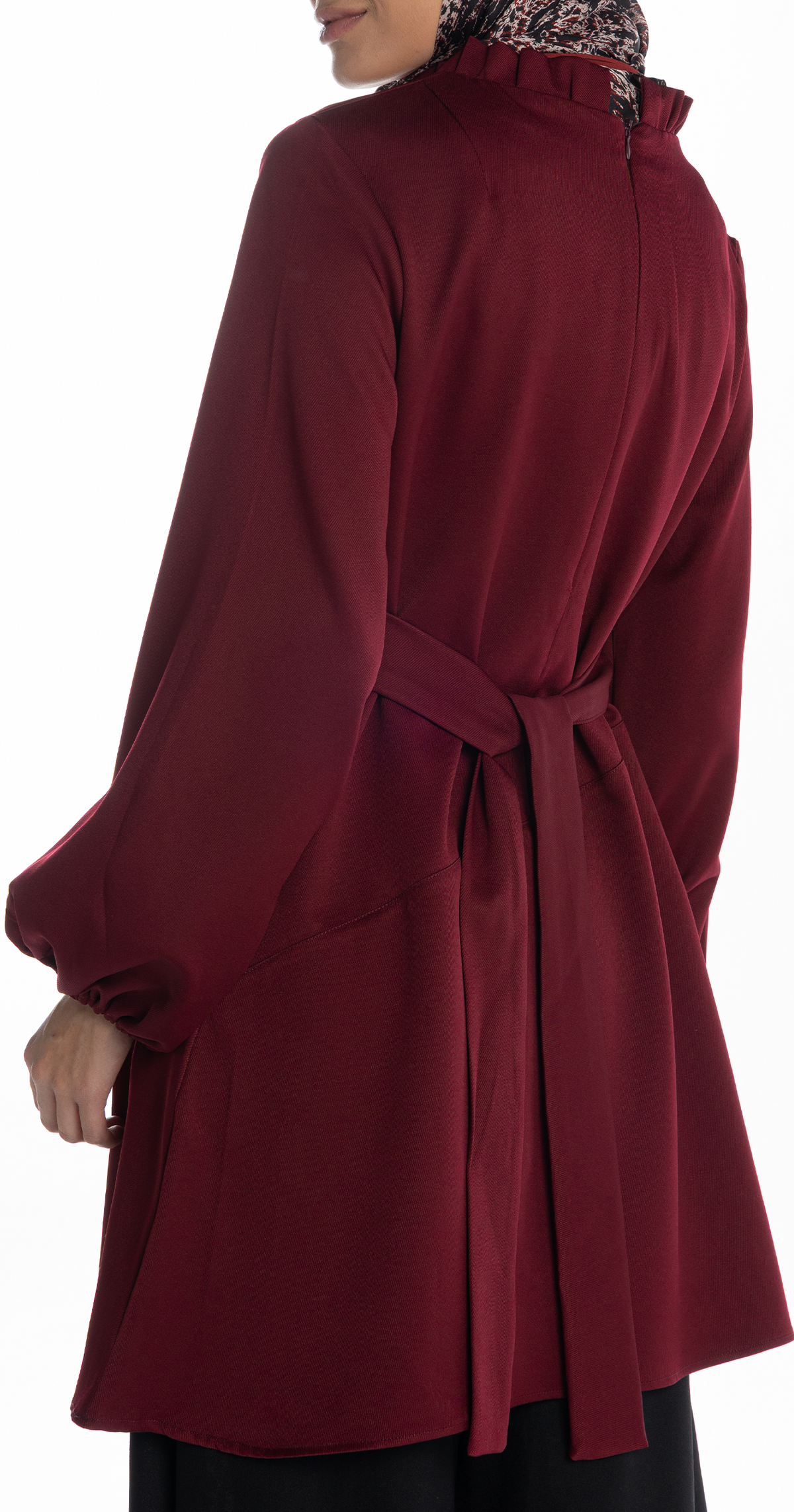 Bosy Blouse [Maroon]