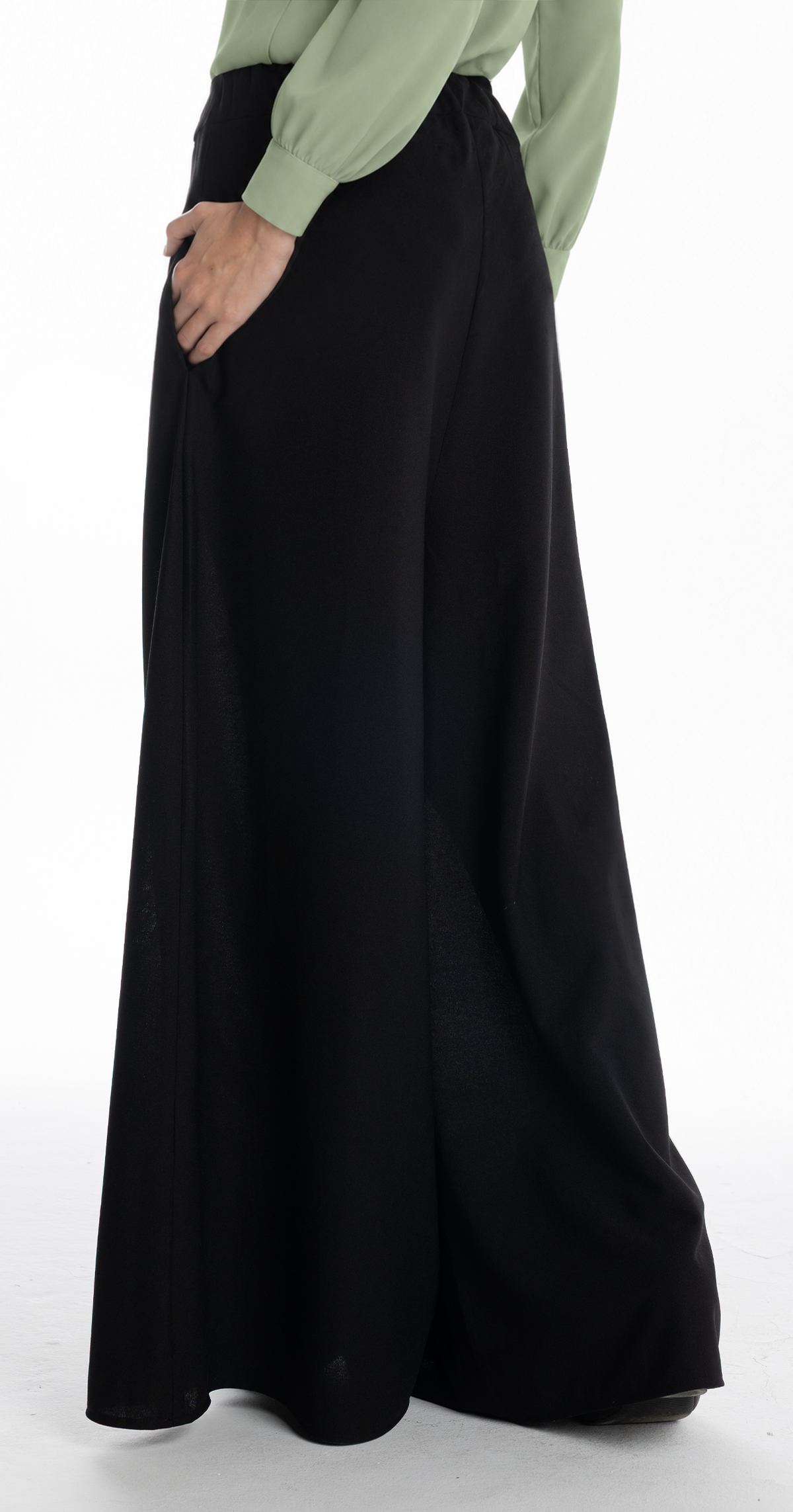 Sandra Palazzo Pants [Black]