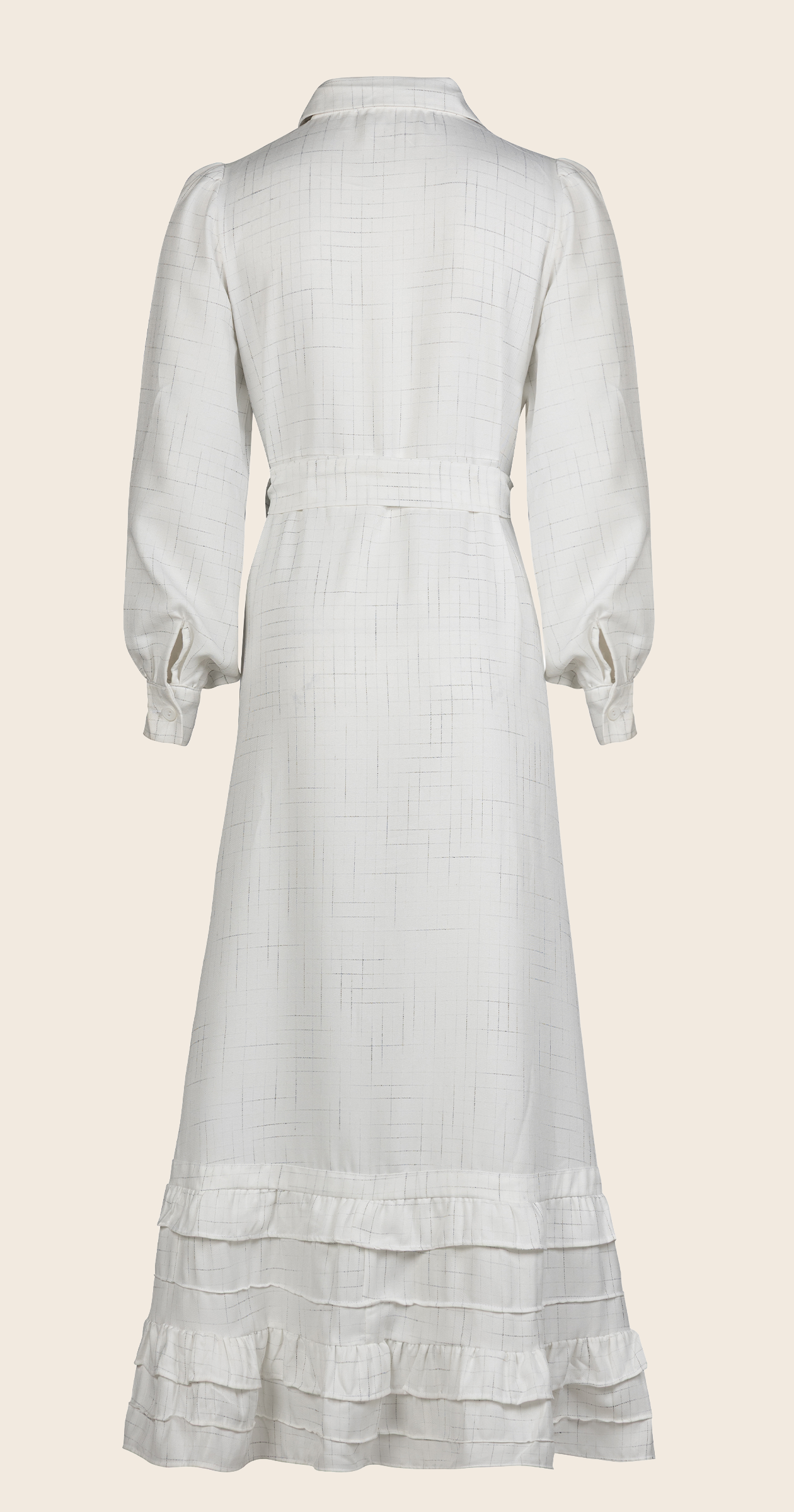 Samara dress with ruffles