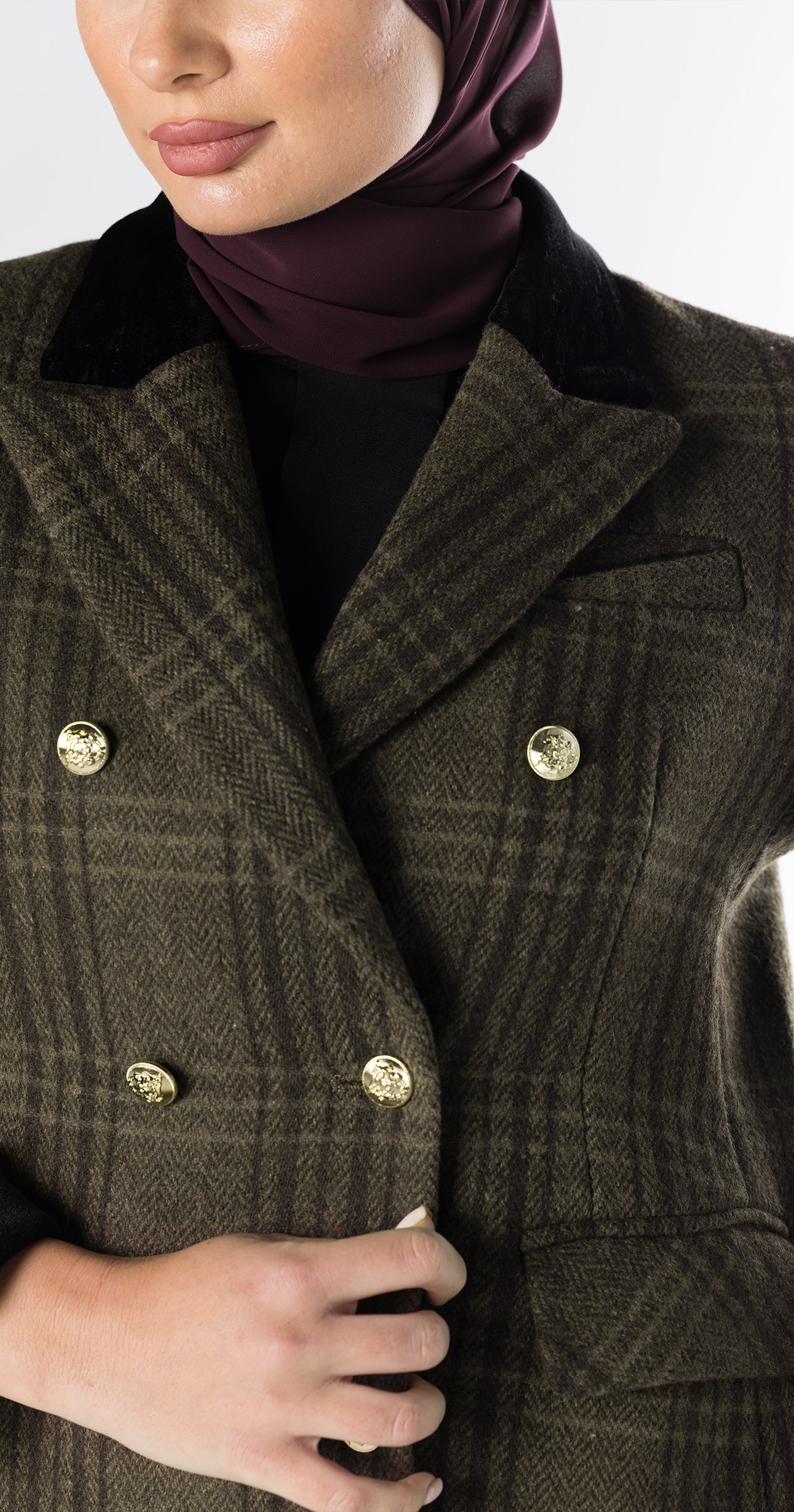 Brown Highland Luxe British Wool Blazer