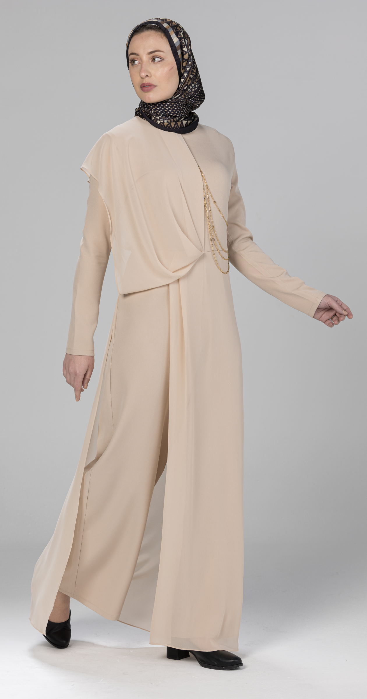 Draped Jumpsuit