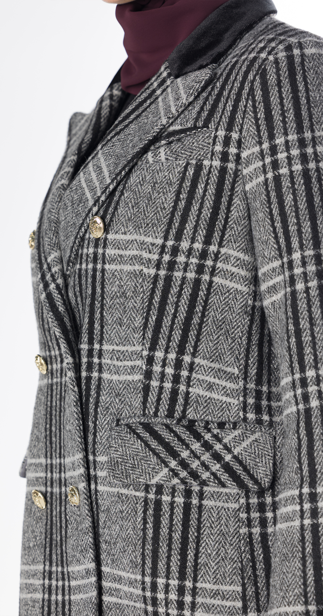 Black Highland Luxe British Wool Blazer