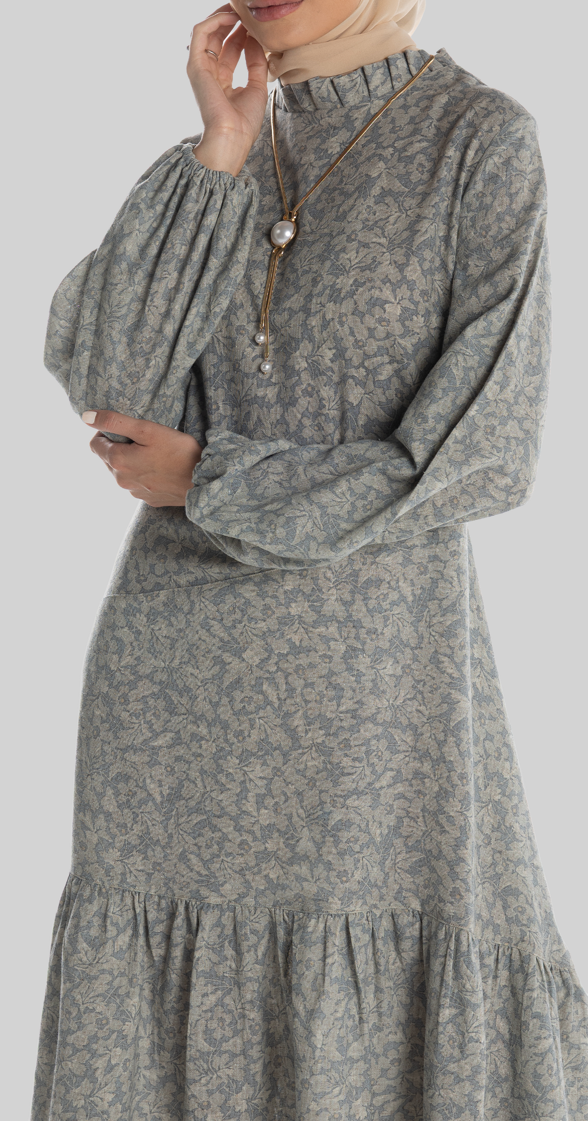 Rana Dress [Grey Rose]