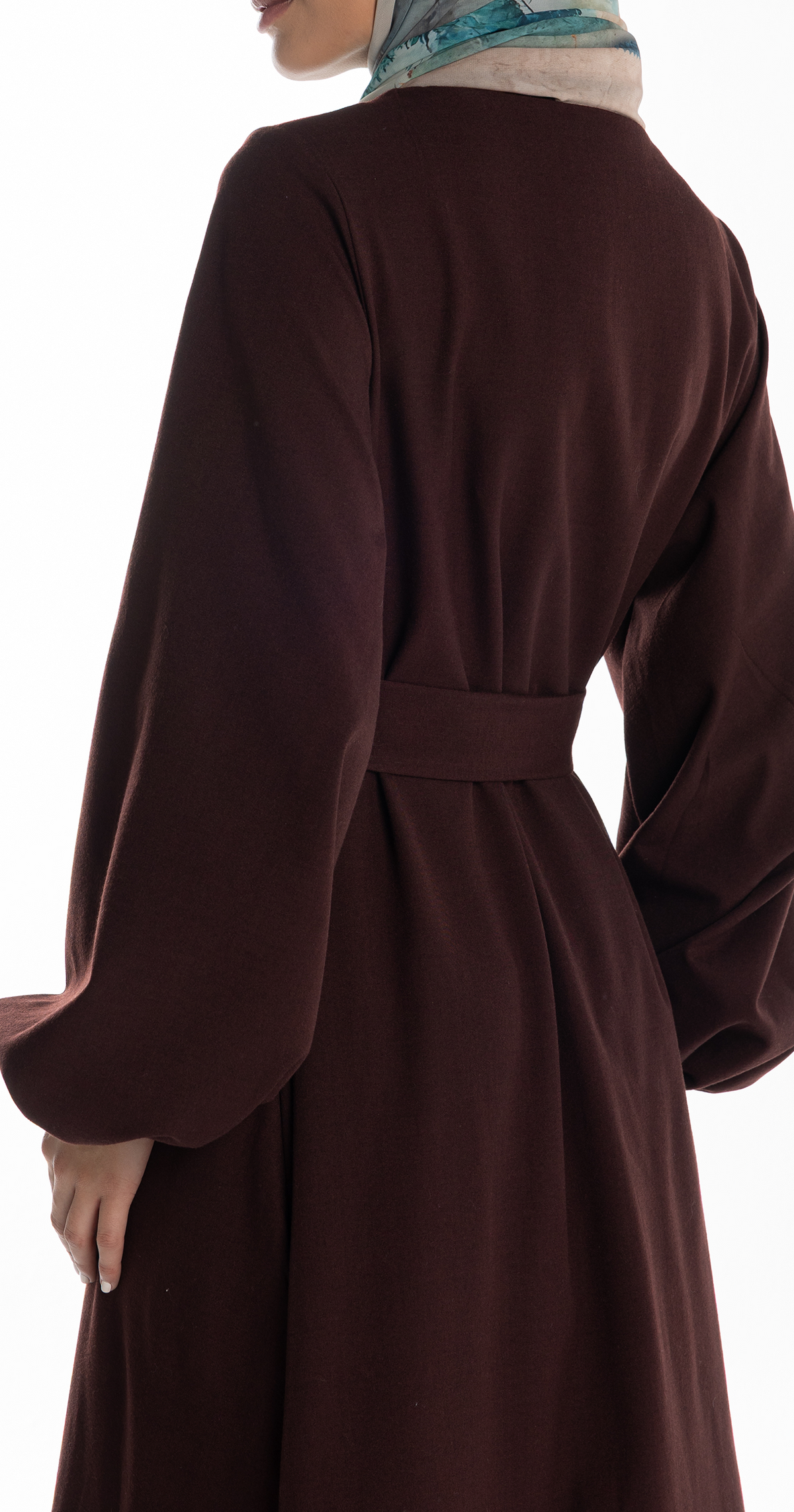Farida Dress [Maroon]