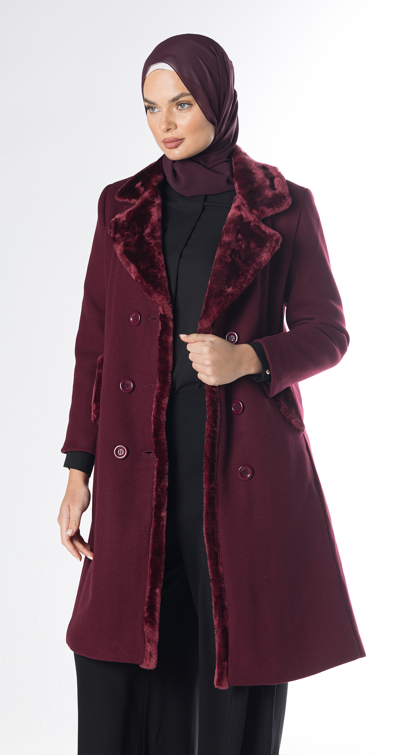 Elegans Farwa Coat
