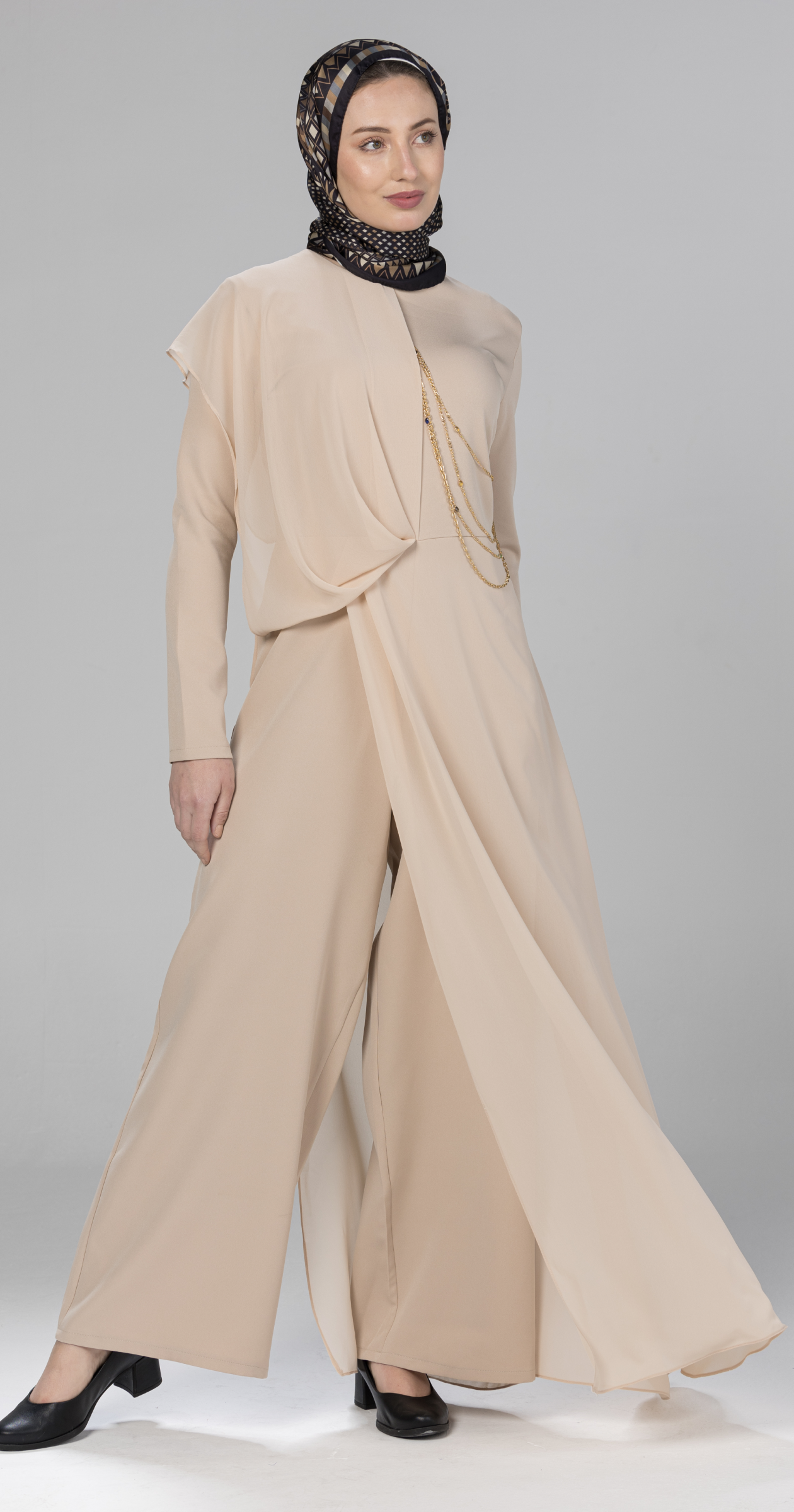 Draped Jumpsuit