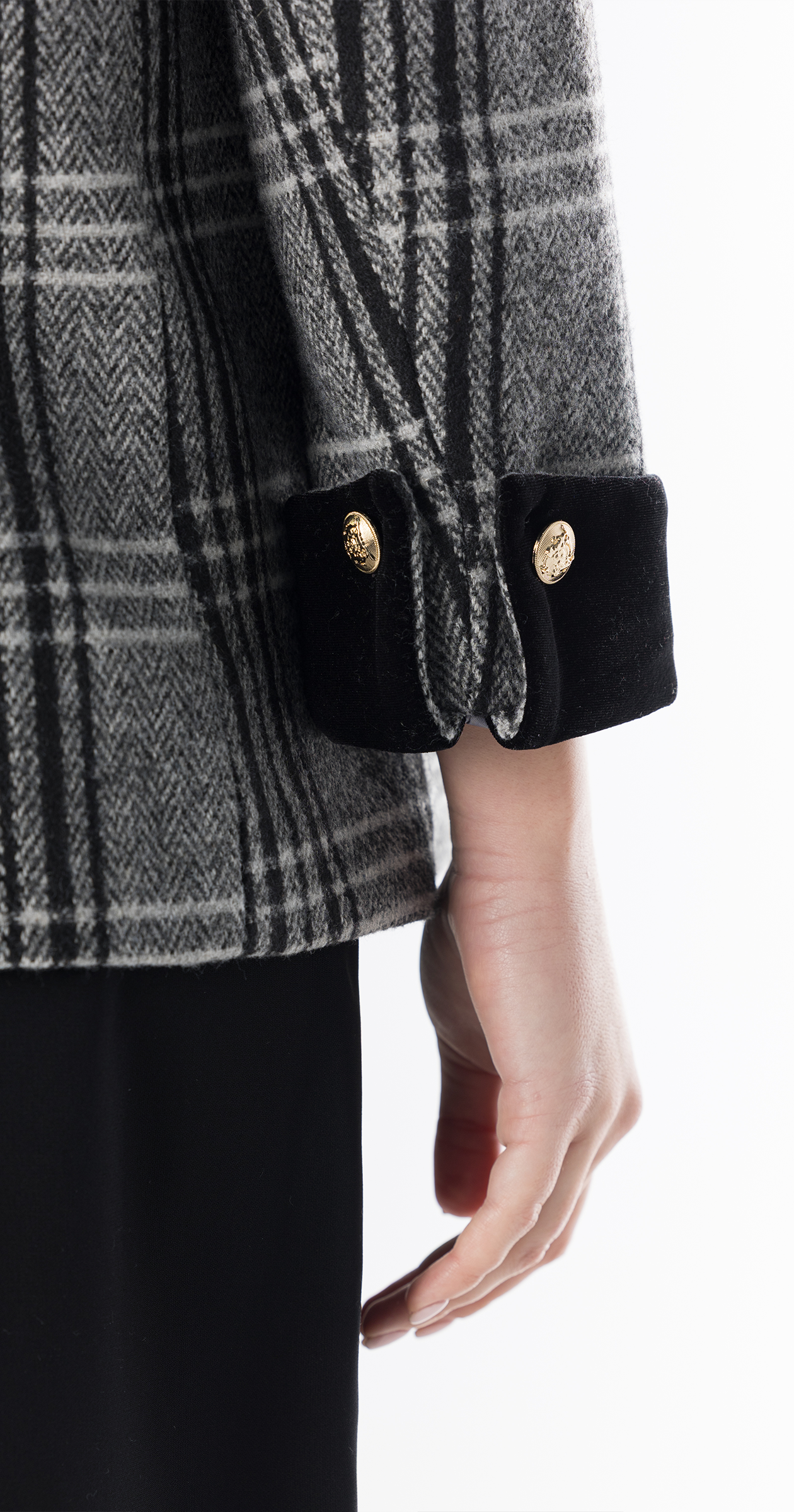 Black Highland Luxe British Wool Blazer