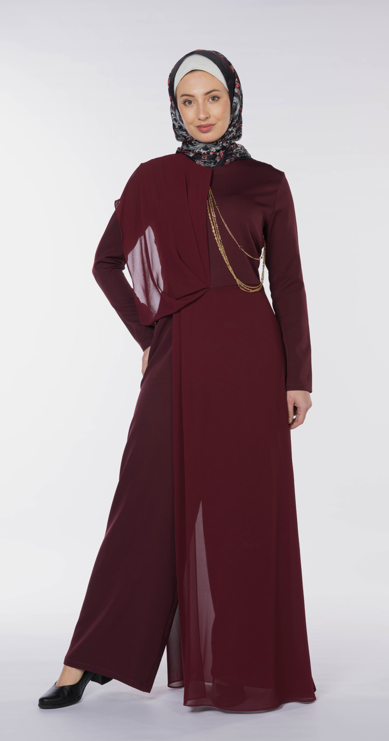 Draped Jumpsuit