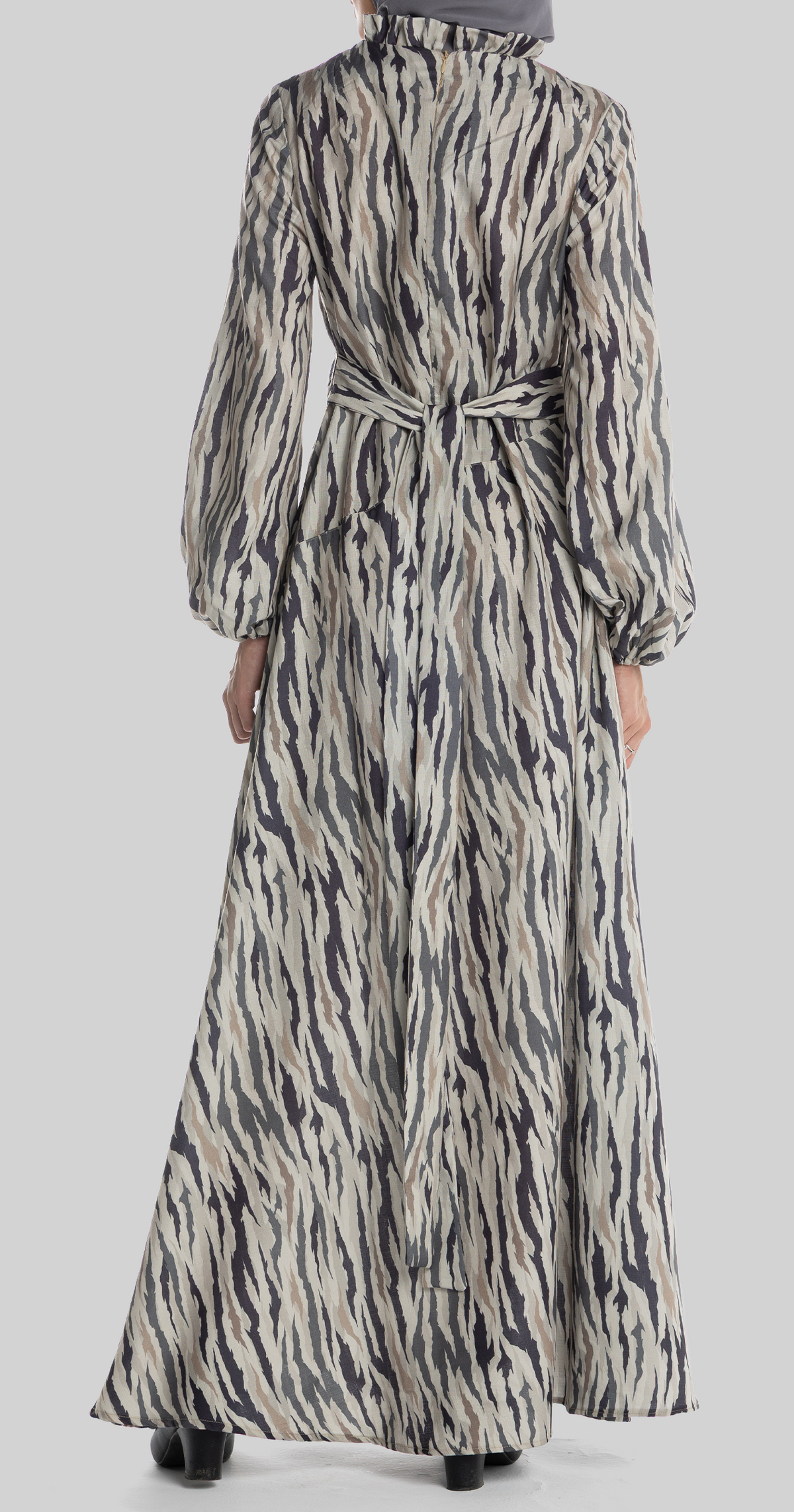 Ruqayya Dress [Zebra]