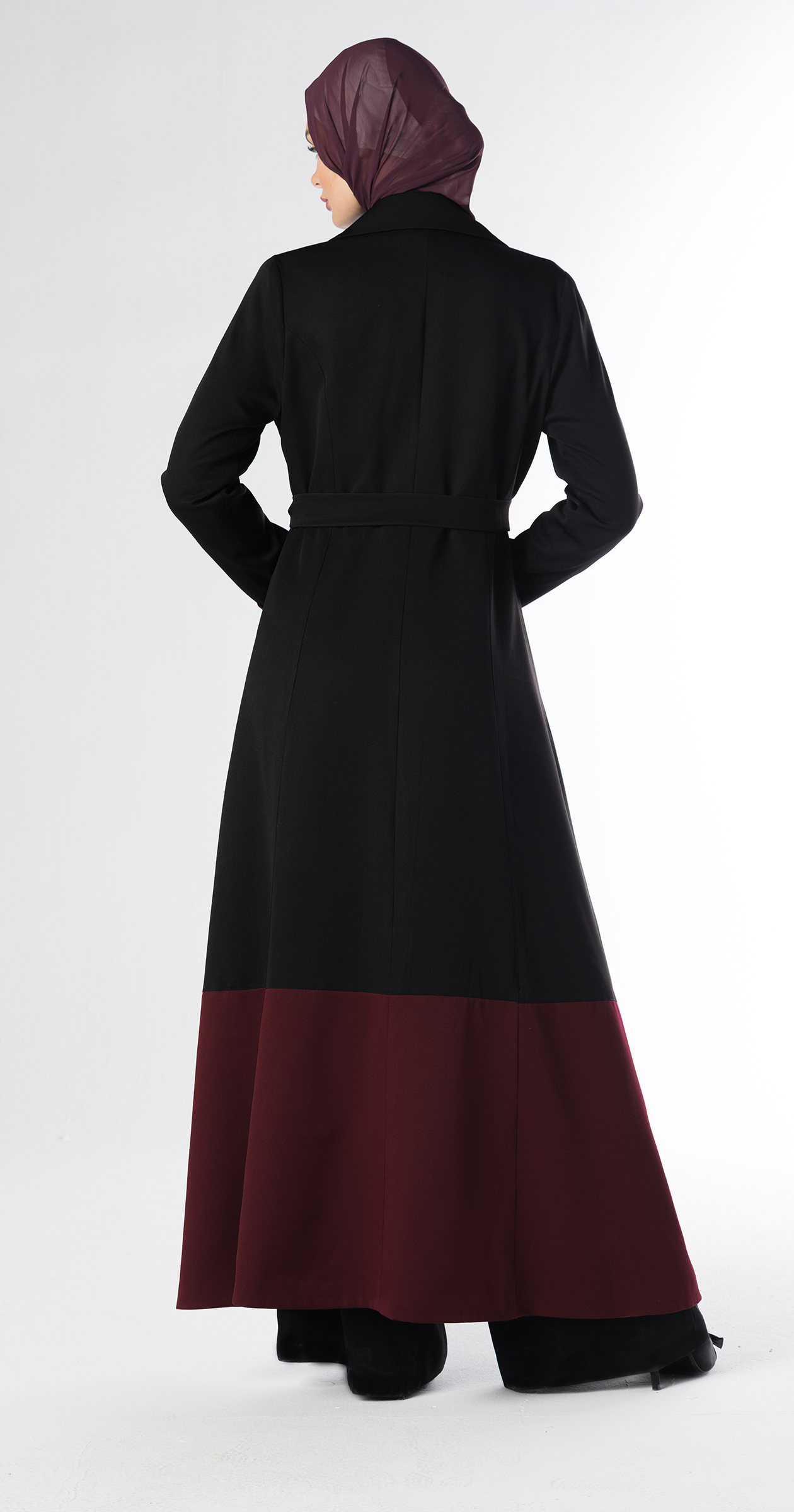 Wind Trench-style Abaya