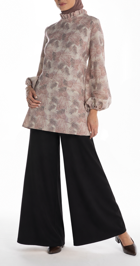 Bosy Blouse [Pink Feathers]