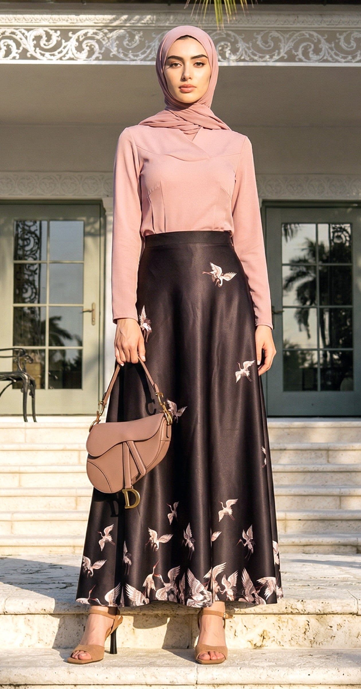 White Swan Skirt (Lycra Fabric)