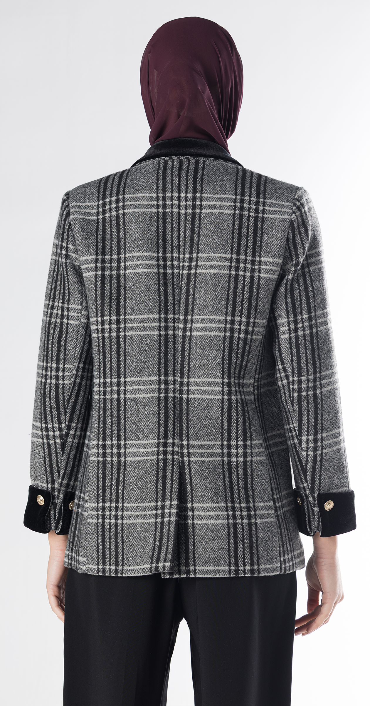 Black Highland Luxe British Wool Blazer