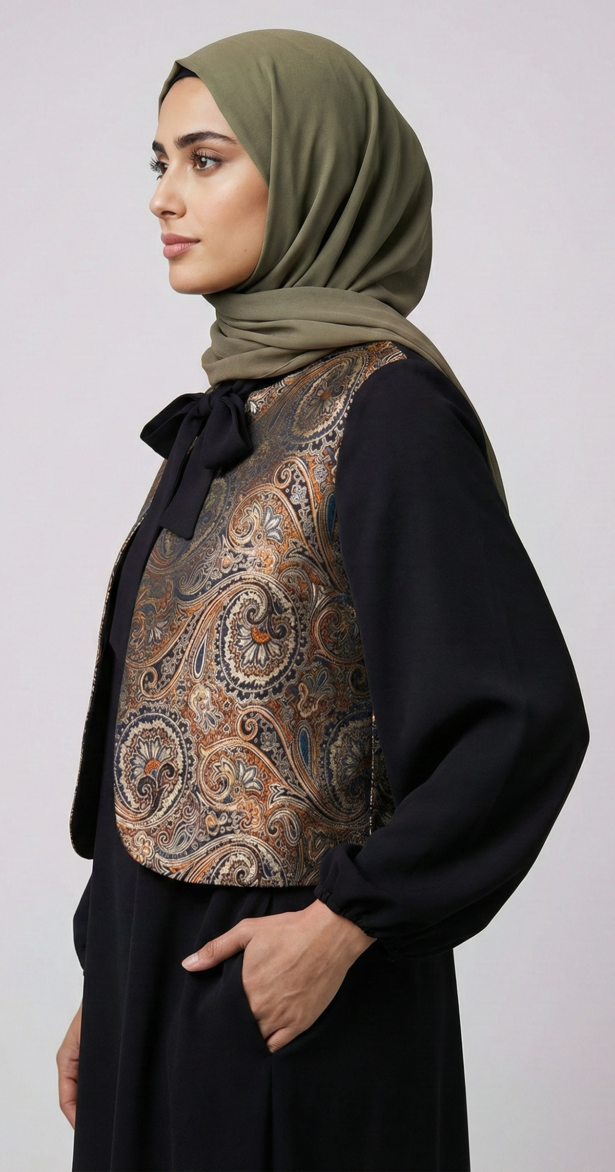 Tatolia Dress (Sleeveless Dress+Vest)