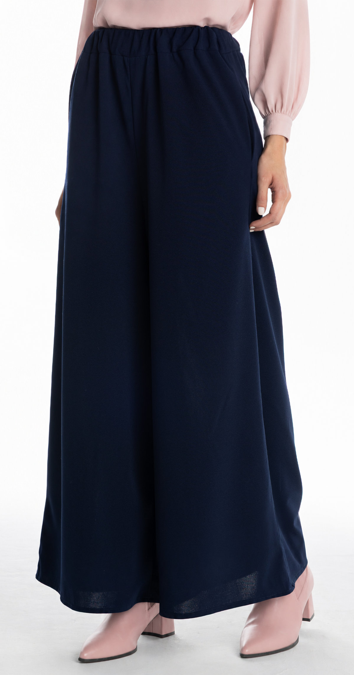 Sandra Palazzo Pants [Blue]