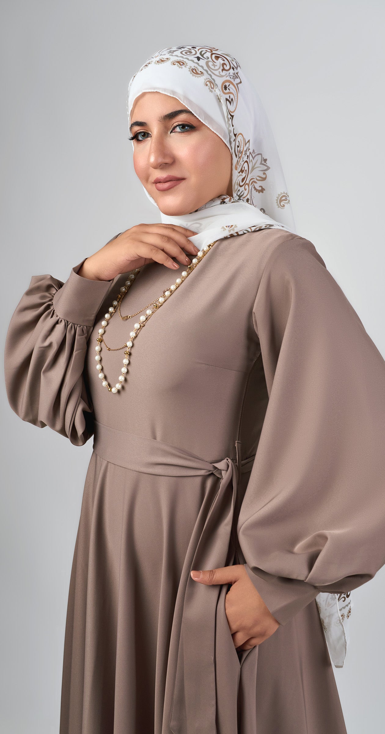 فستان أمارا بلوم فلير - كافيه