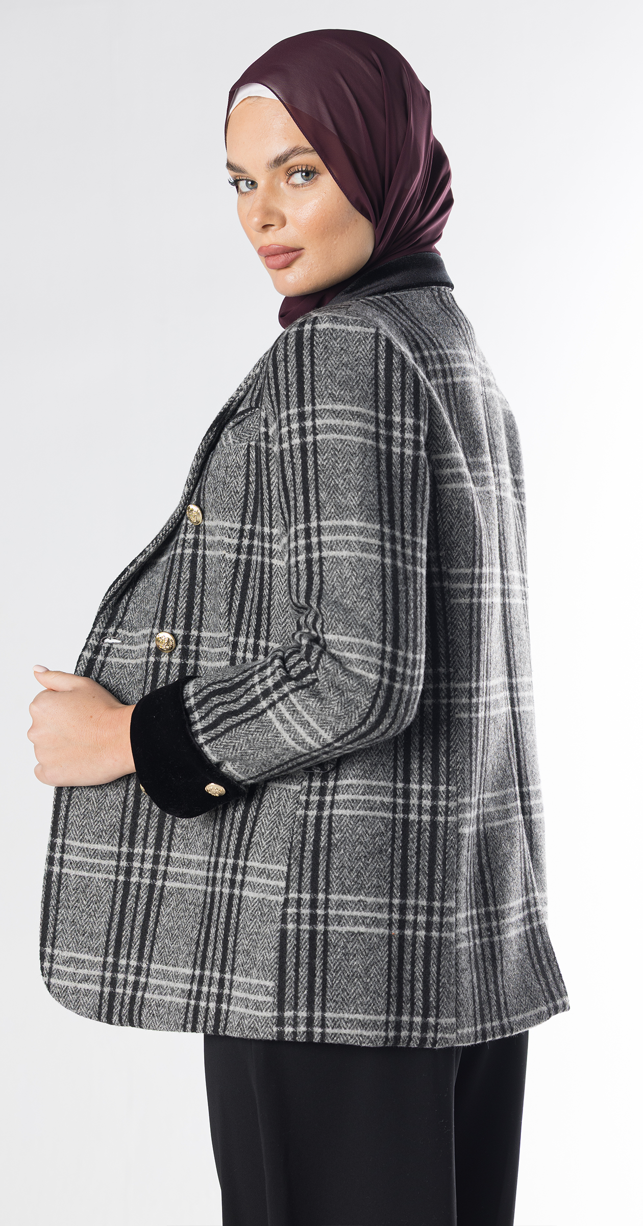 Black Highland Luxe British Wool Blazer