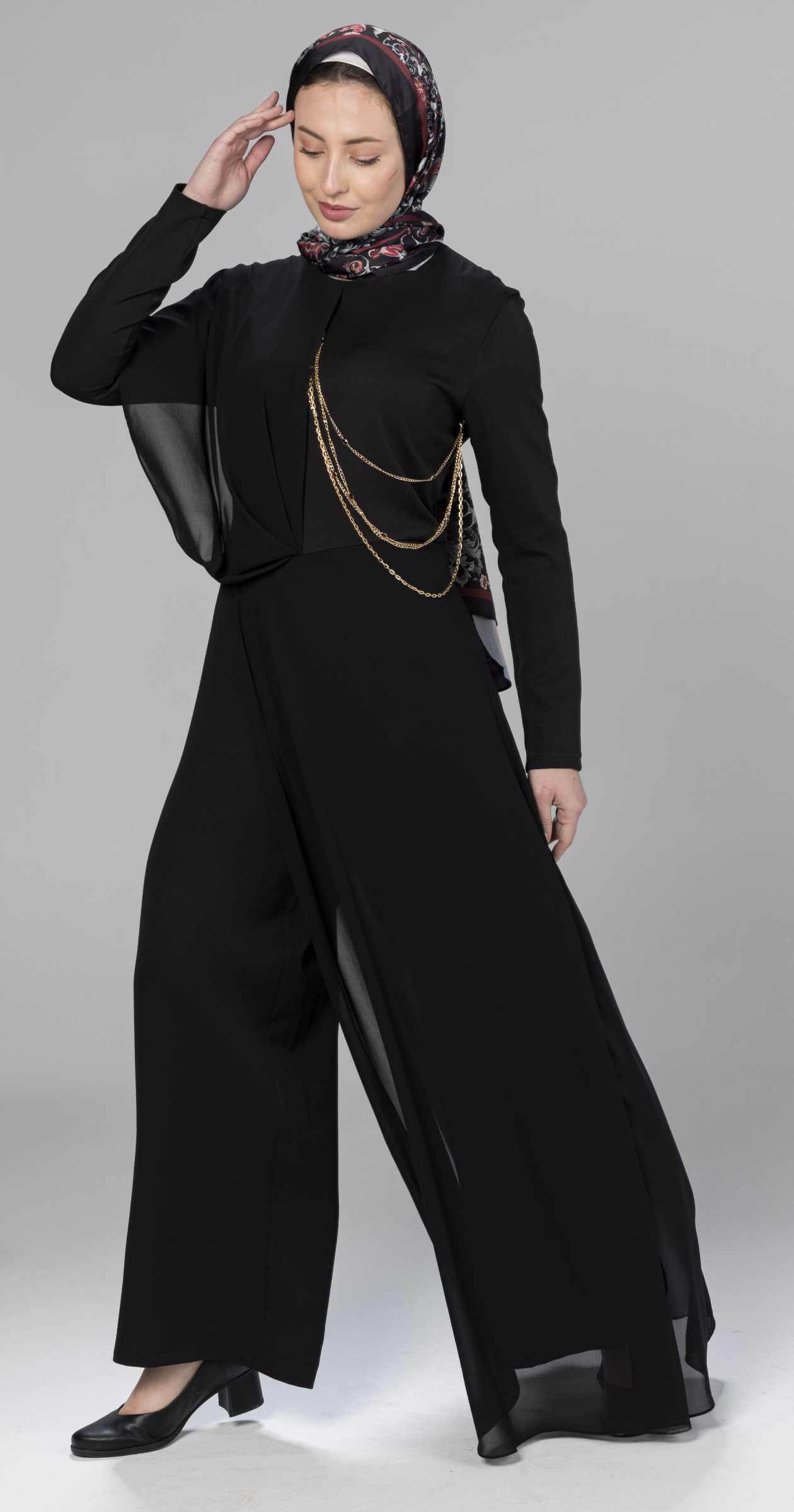 Draped Jumpsuit