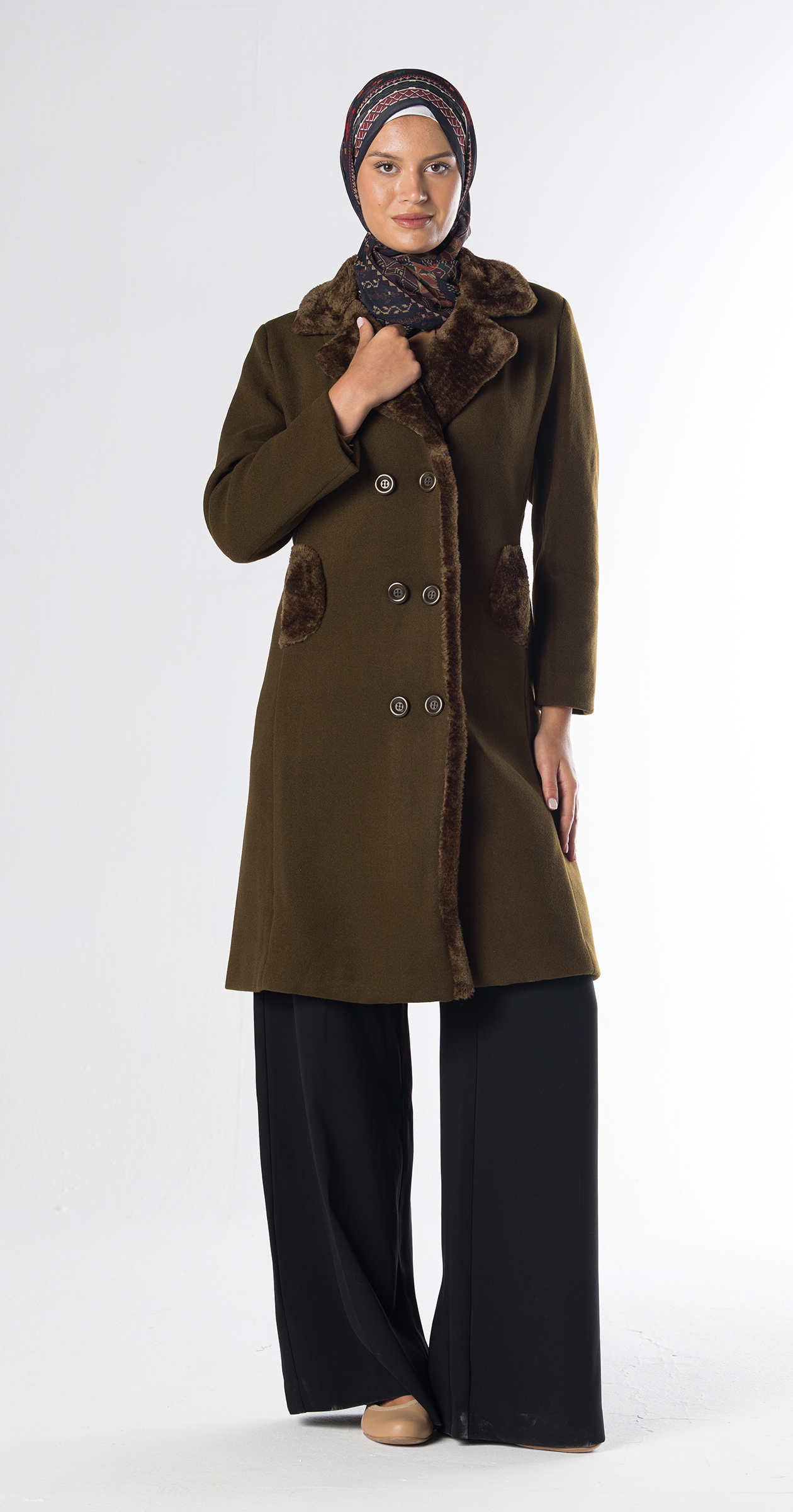 Elegans Farwa Coat