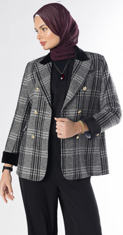Black Highland Luxe British Wool Blazer