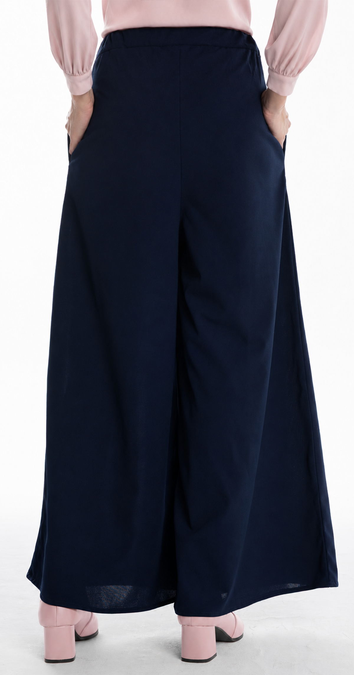 Sandra Palazzo Pants [Blue]