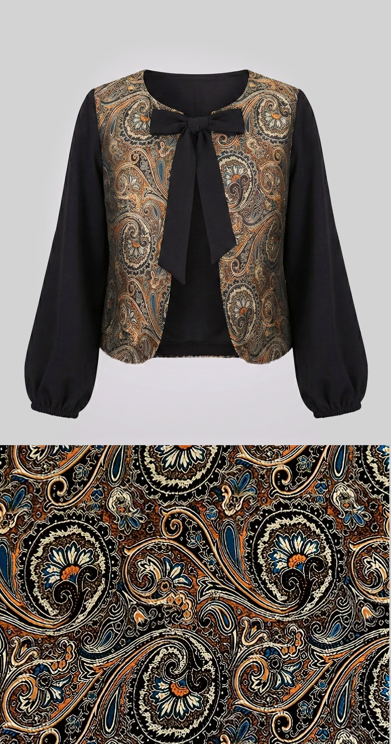 Tatolia Dress (Sleeveless Dress+Vest)