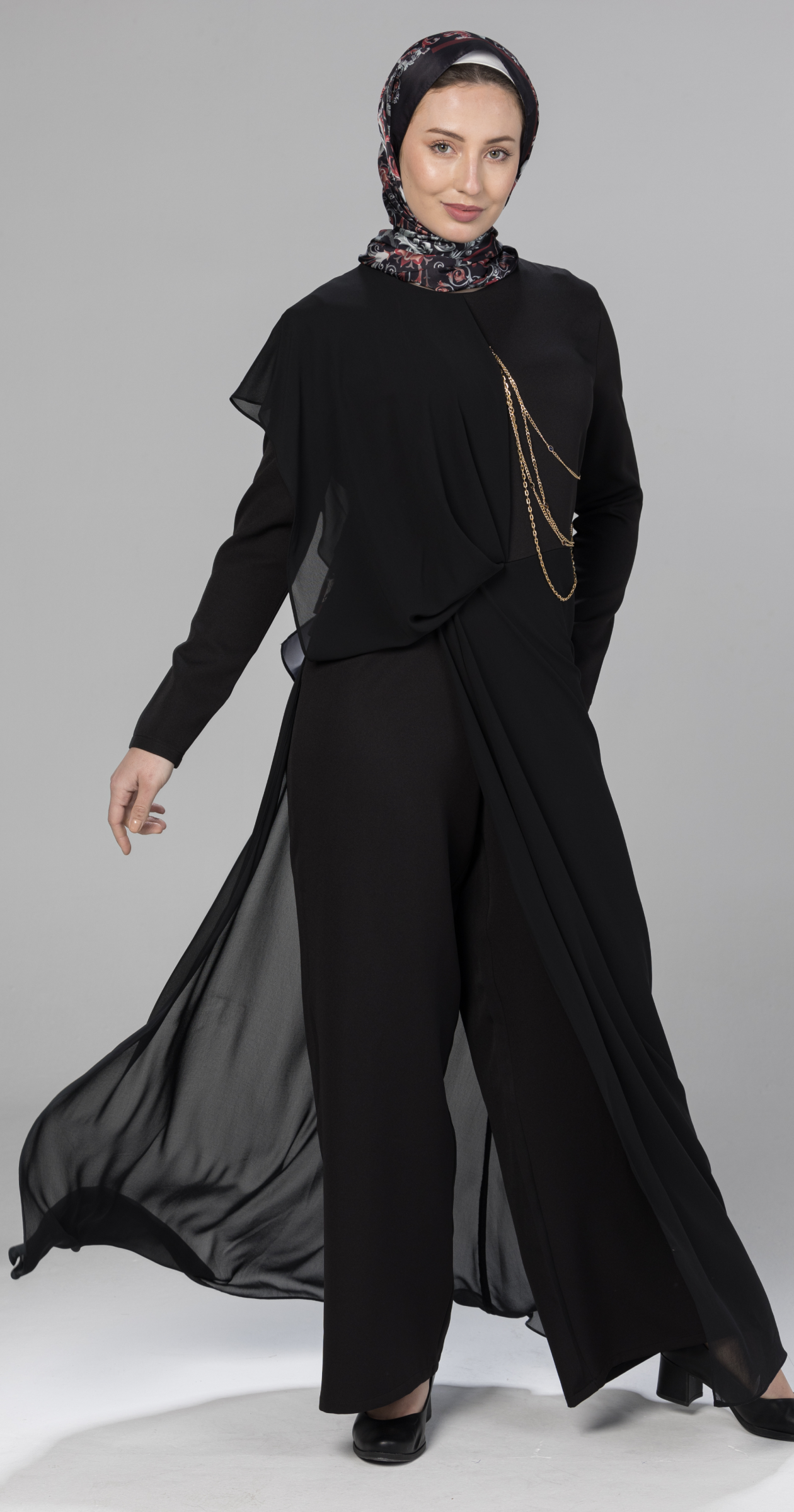 Draped Jumpsuit