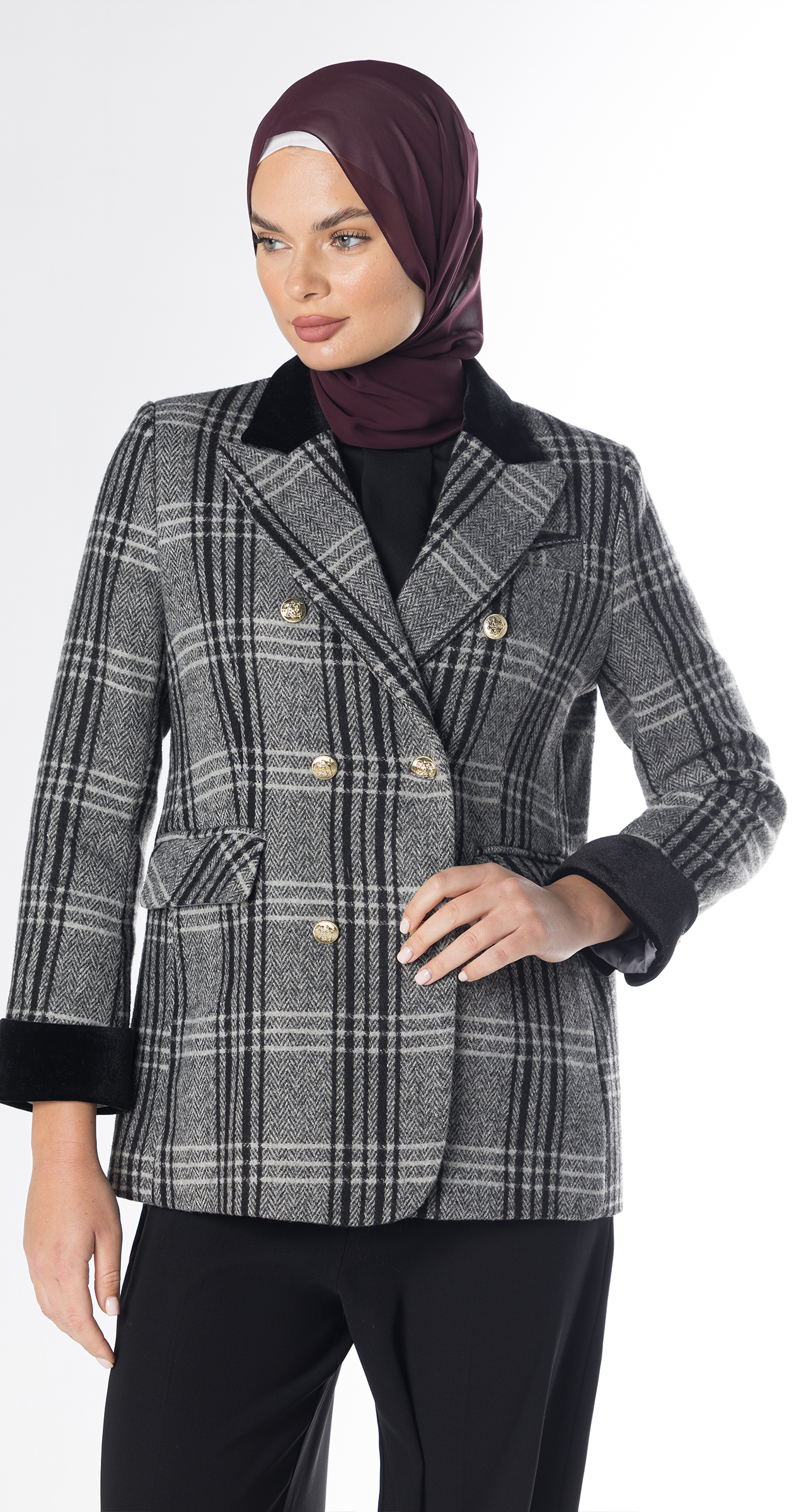 Black Highland Luxe British Wool Blazer