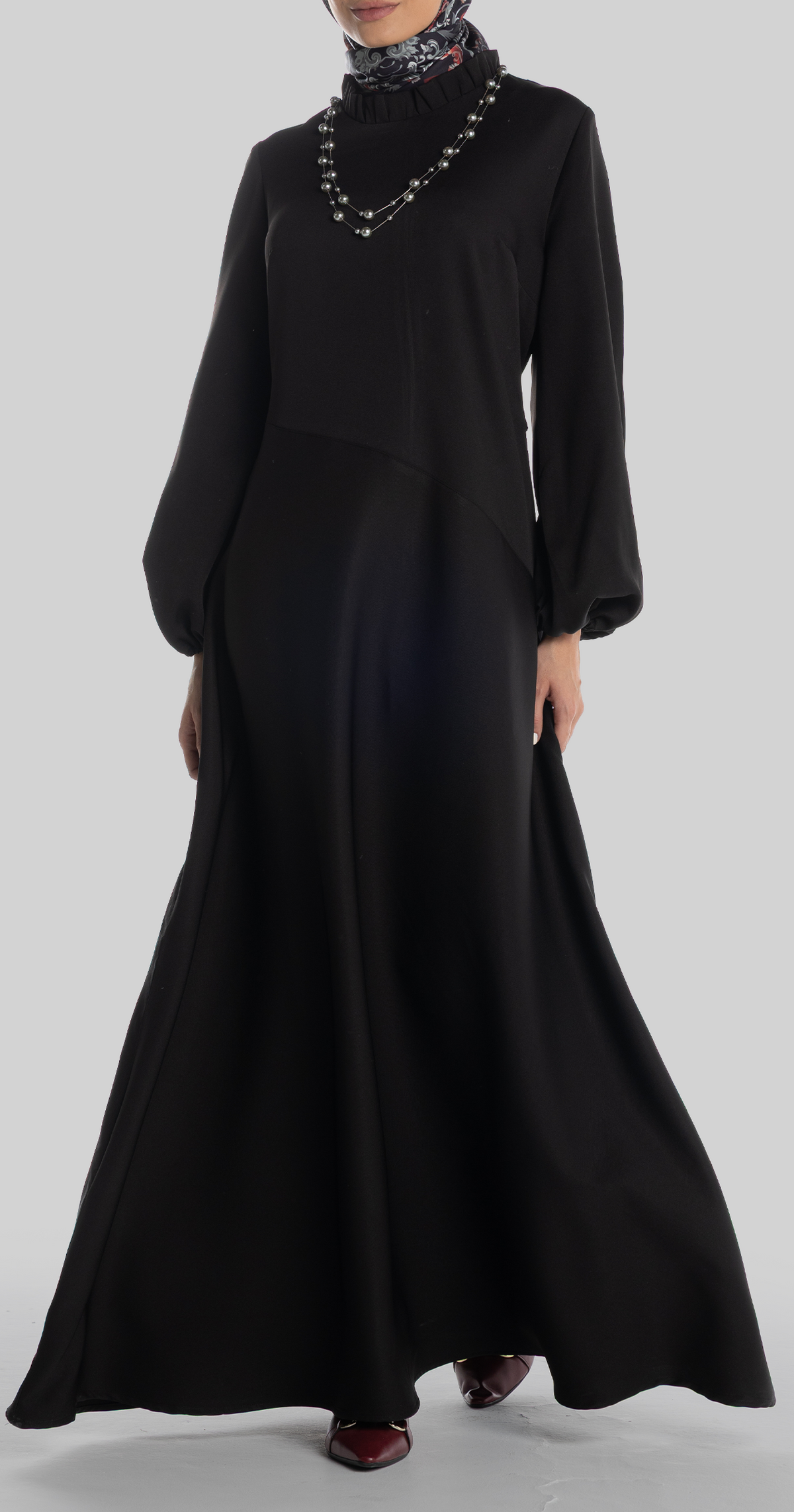 فستان رقية [أسود]