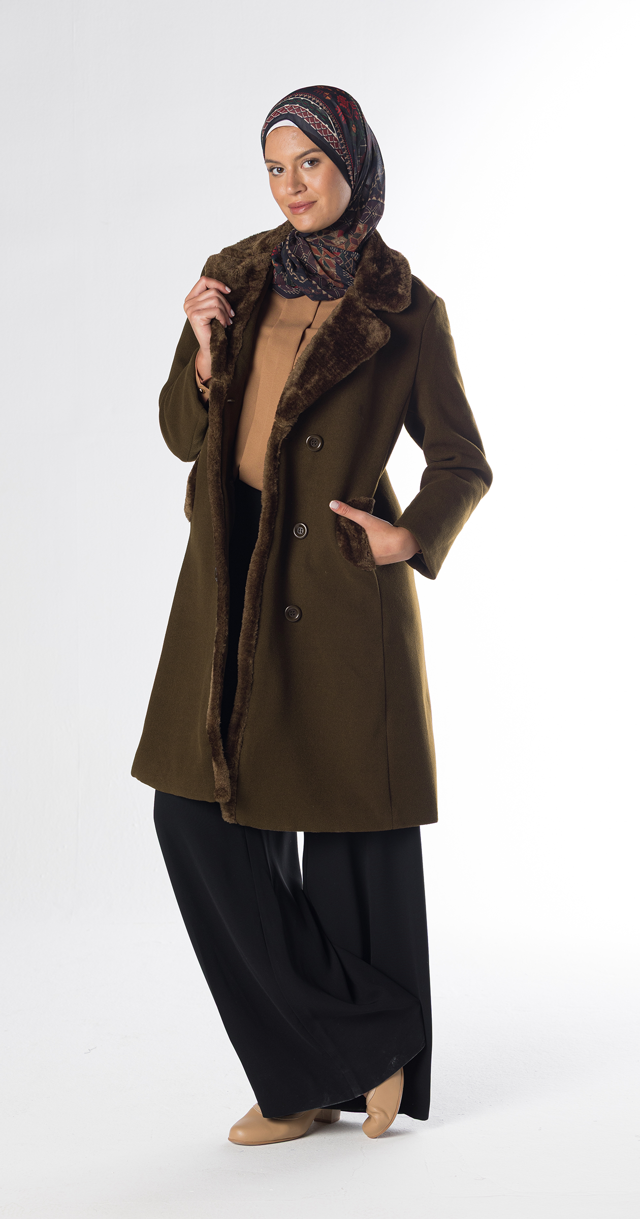 Elegans Farwa Coat