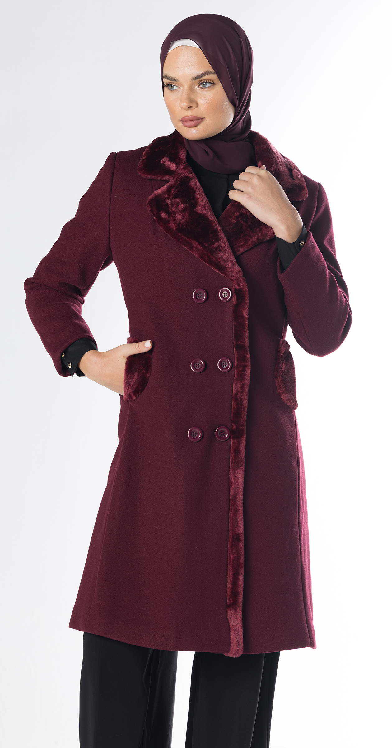 Elegans Farwa Coat