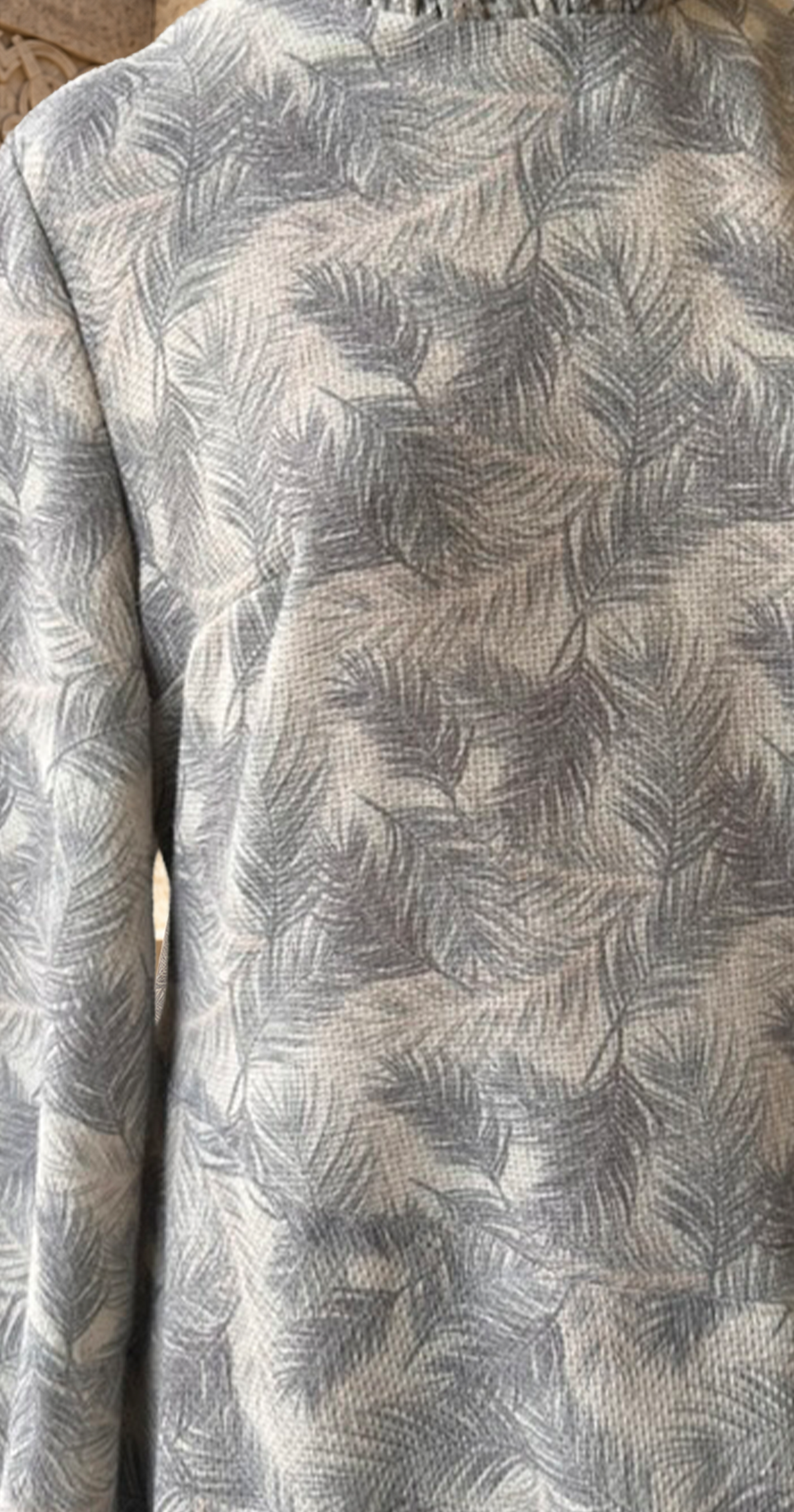 Ruqayya Dress [Grey Feathers]